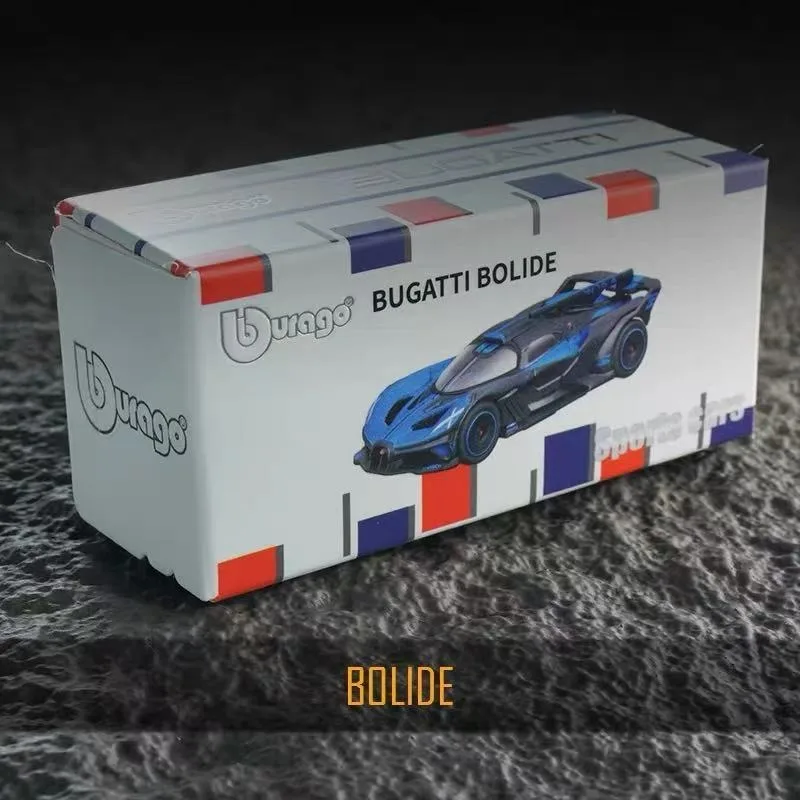 Bburago 1:64 bugatti bolide flying fire meteor - Фотография_6