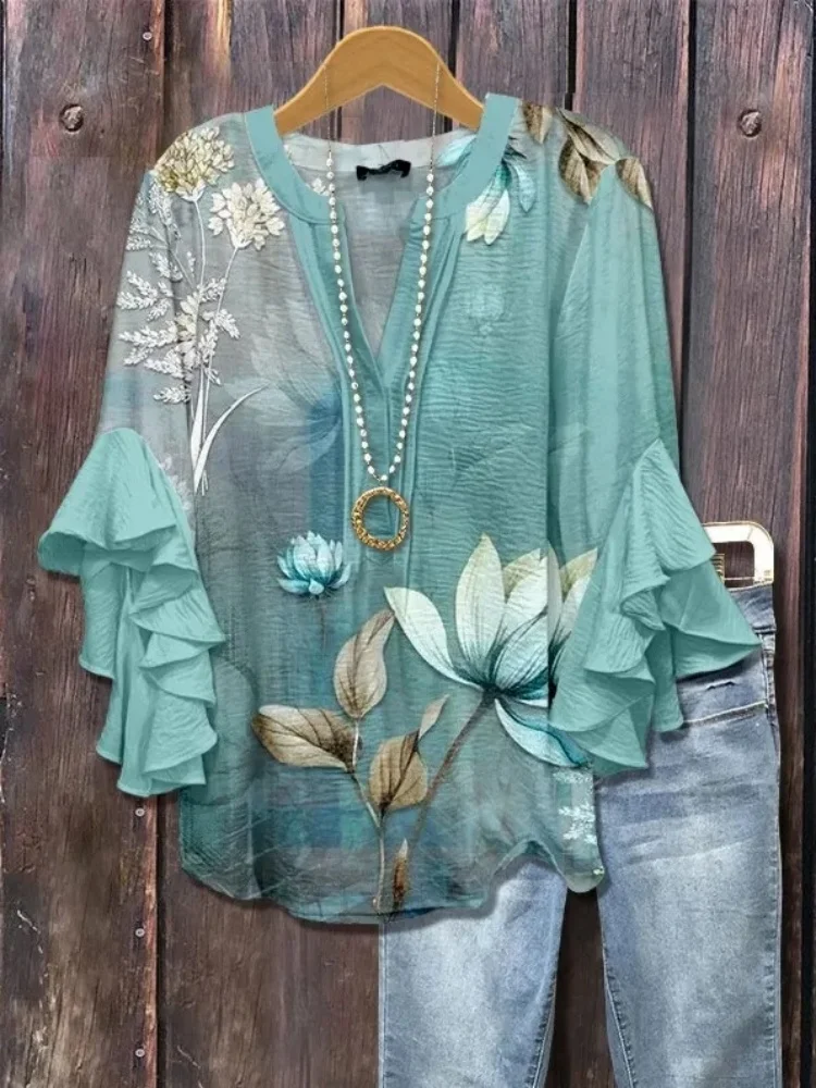 Элегантные вечерние блузки с рюшами - Фотография_2