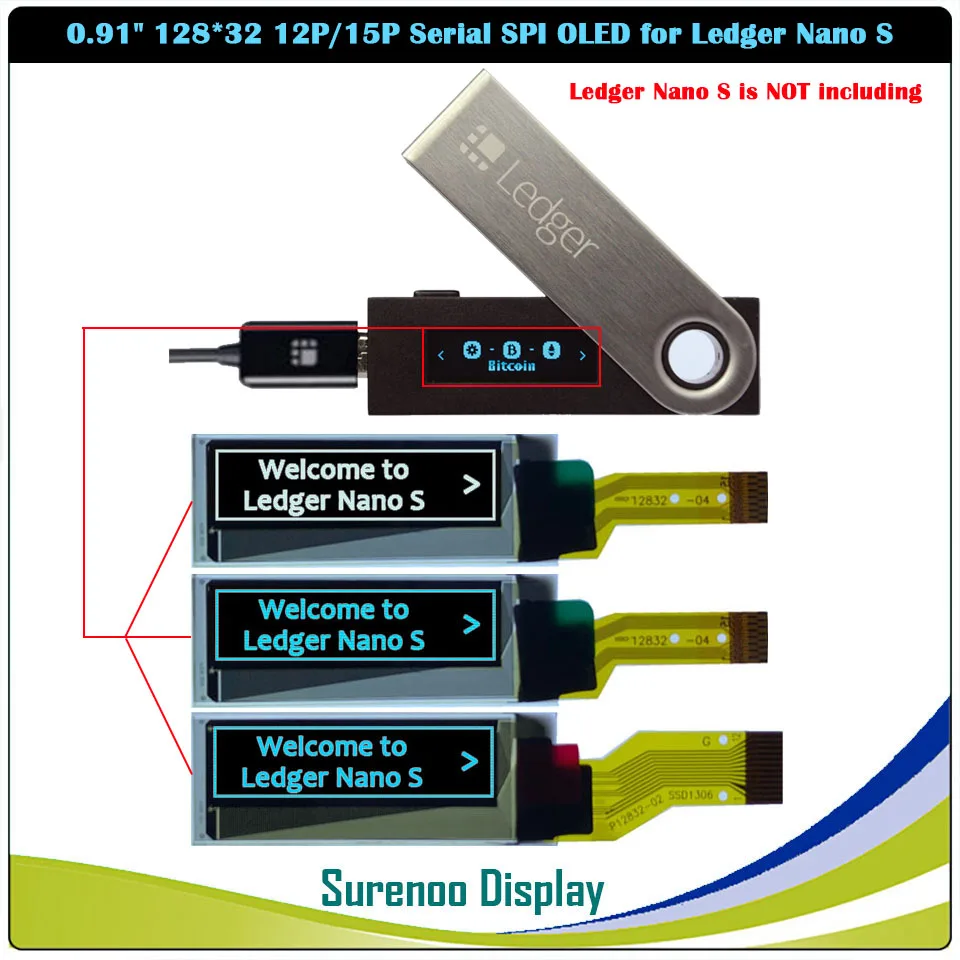 0,91 "12832 128*32 12pin 12p