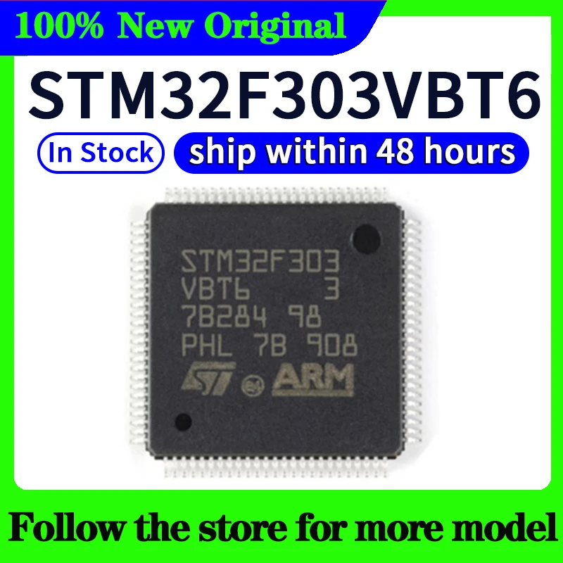 Stm32f303c8t6 stm32f303cct6 stm32f303cbt6 - Фотография_5