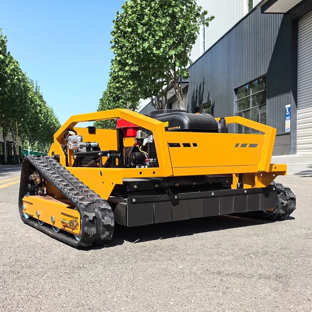 22hp 1000 мм гусеничная газонокосилка с дистанционным управлением - Фотография_4