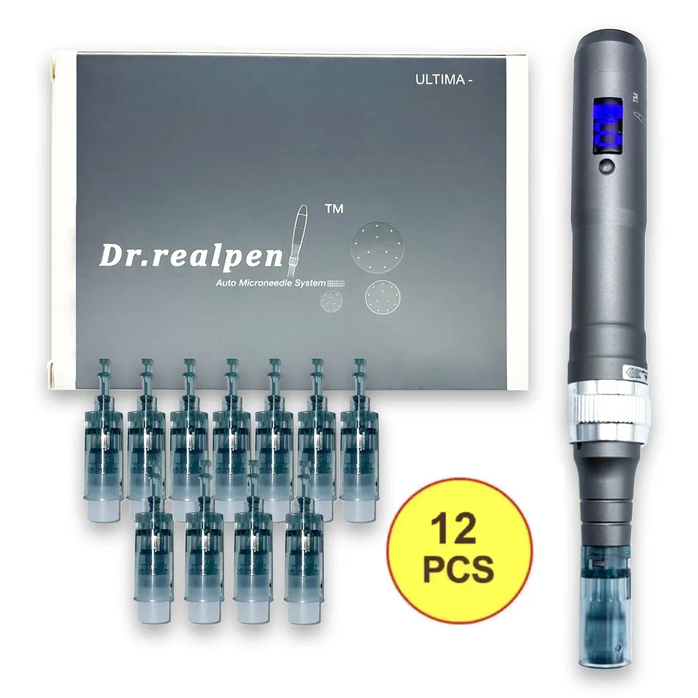 Derma pen x9 с 12-иглами беспроводная