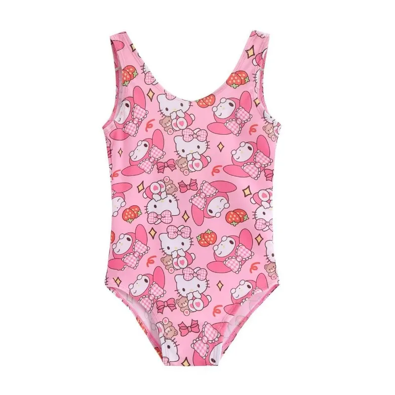 Kawaii hello kitty купальник милые - Фотография_3