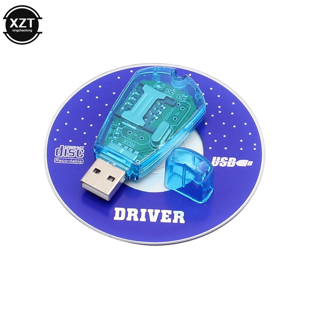 Синий usb-разъем устройство чтения - Фотография_2
