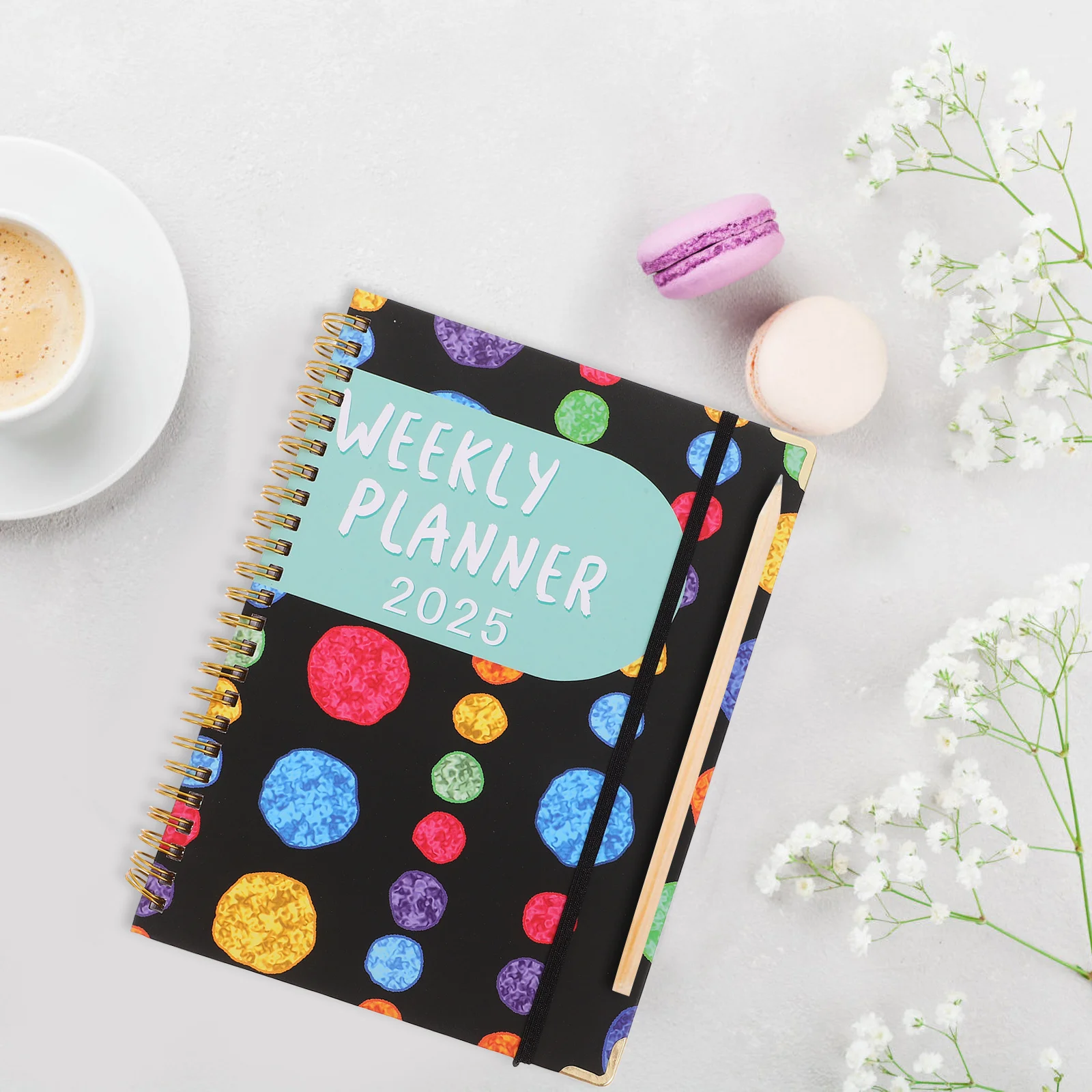 Блокнот-планировщик a5 2025 со спиральной переплетом - Фотография_6