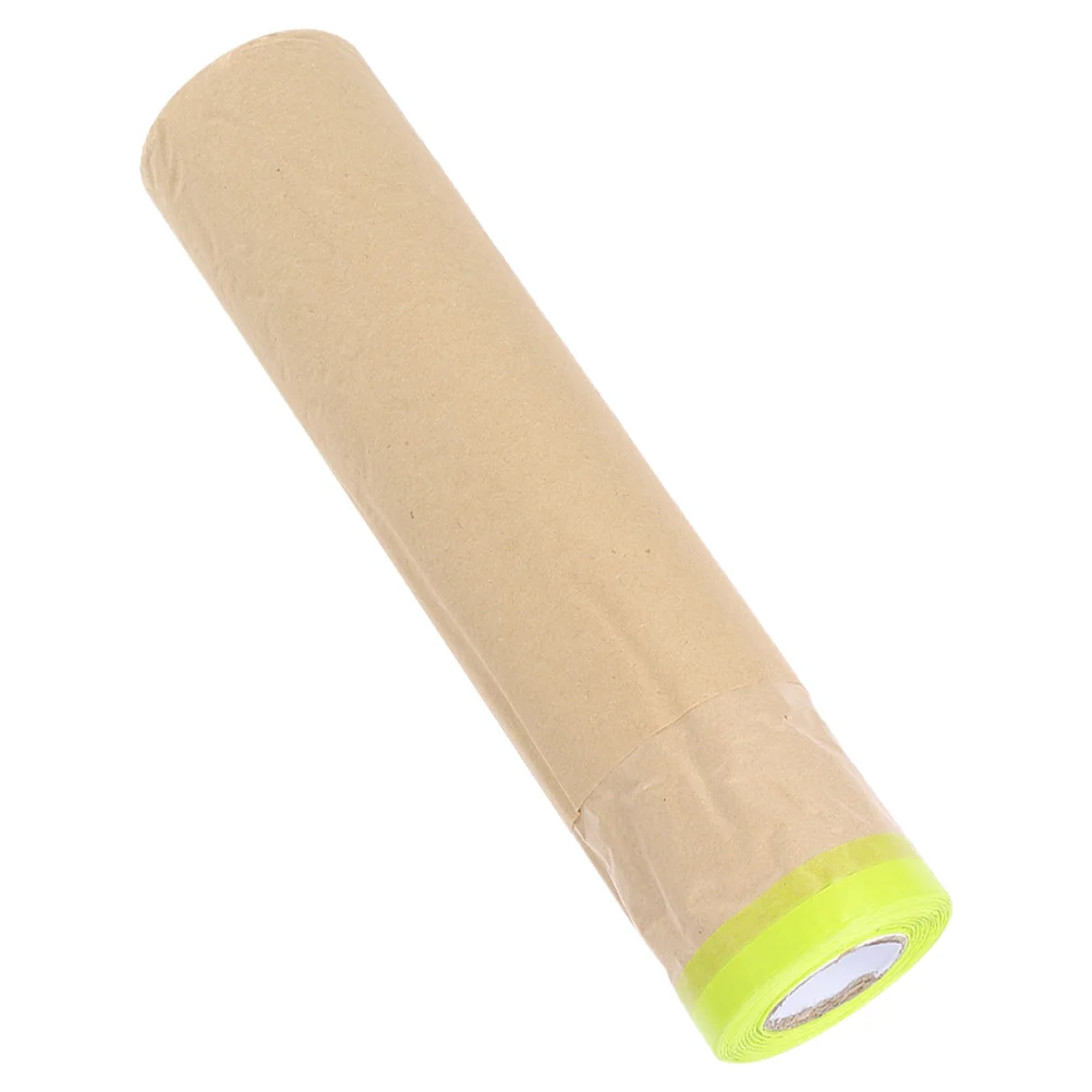 1, маскировочный рулон для покраски крафт-коричневой бумаги - Фотография_6