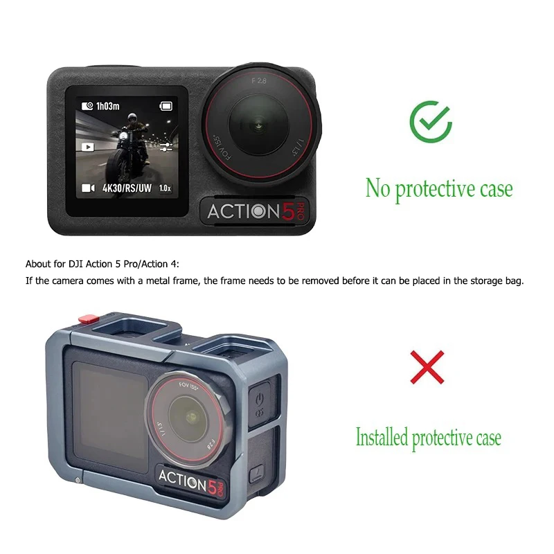 Мини-сумка для хранения dji osmo action 5pro/4/3 gopro hero 13 12 11 10 - Фотография_6