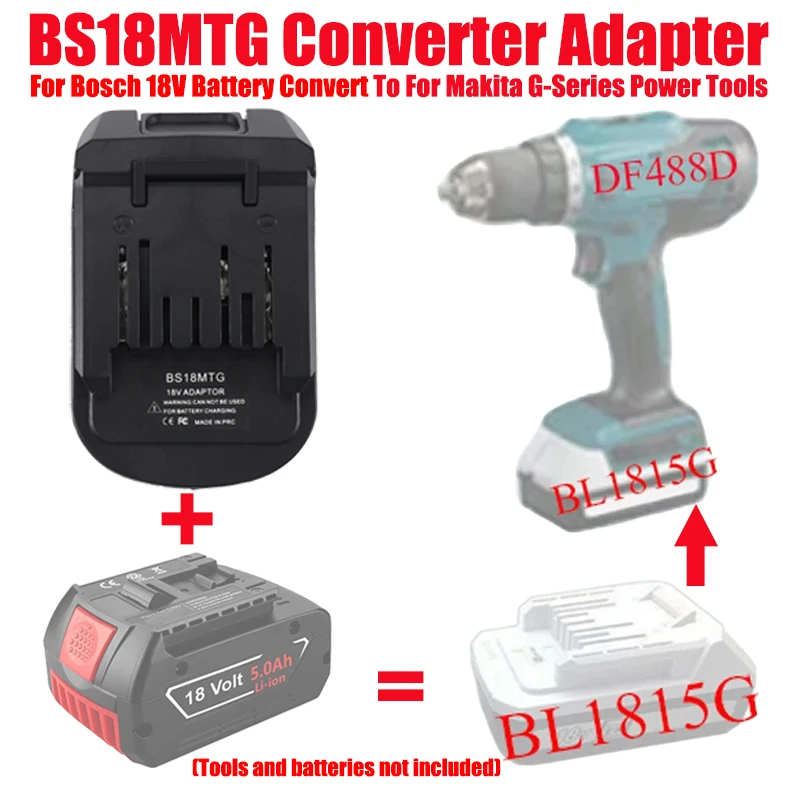 Адаптер аккумулятора alasicka dm18mtg - Фотография_3