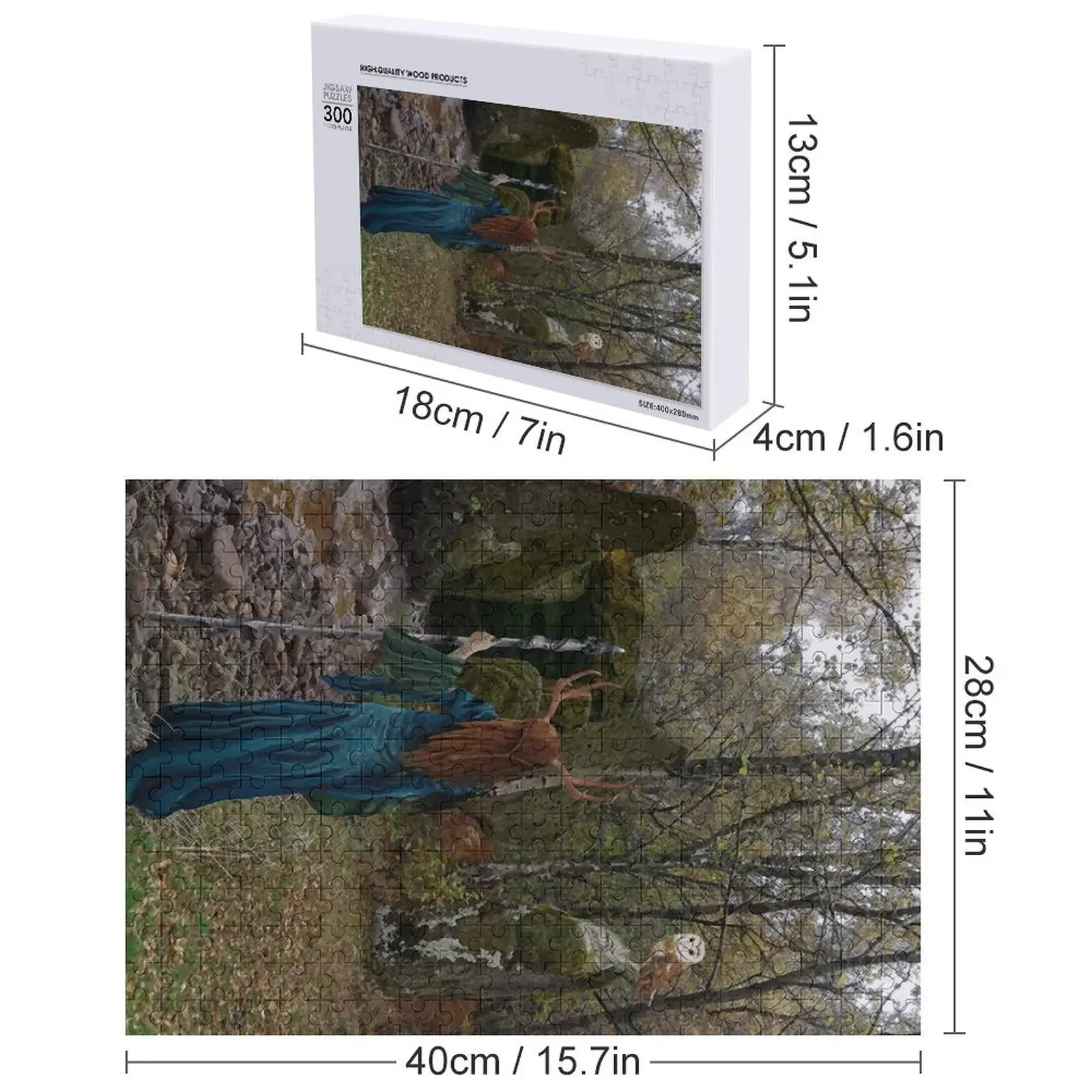 Пазл «урожай луна» детский персонализированный - Фотография_5