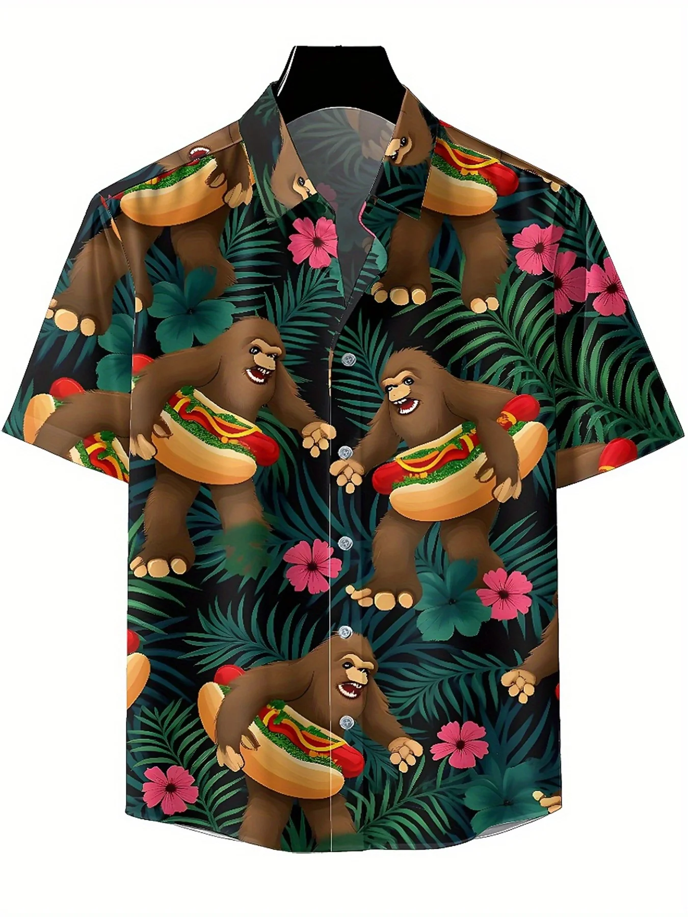 Мужские гавайские рубашки больших - Фотография_2