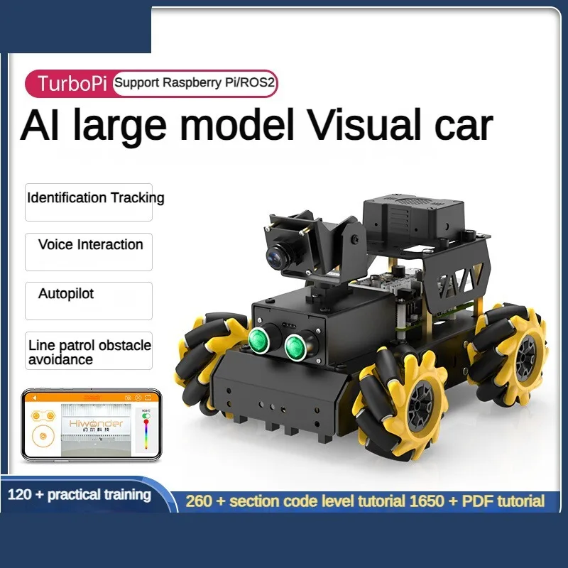 Turbopi ros2 робот-автомобиль mecanum