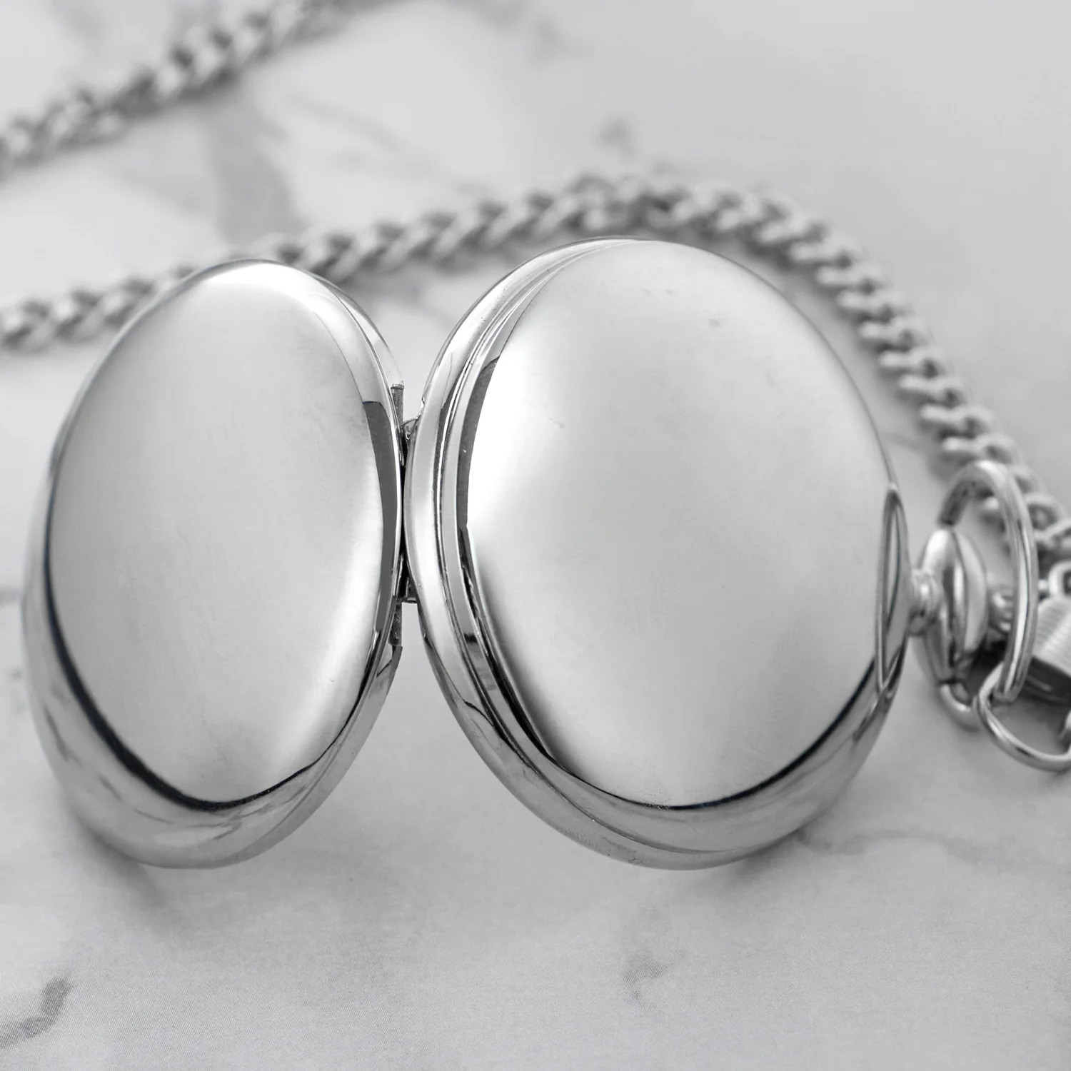 Мужские и женские серебристые кварцевые - Фотография_6