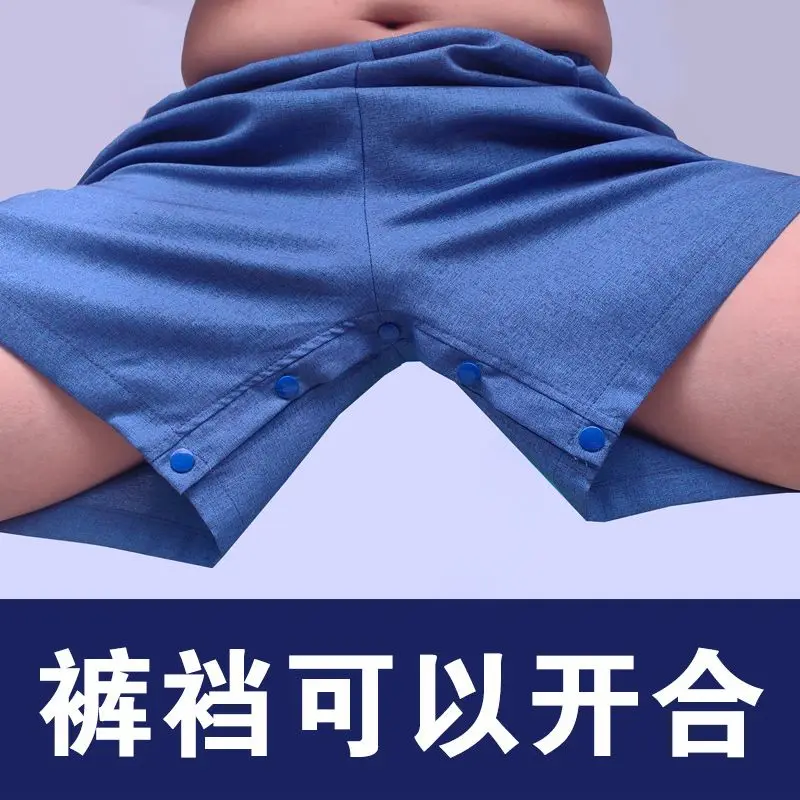 Летние льняные бриджи для мужчин - Фотография_6