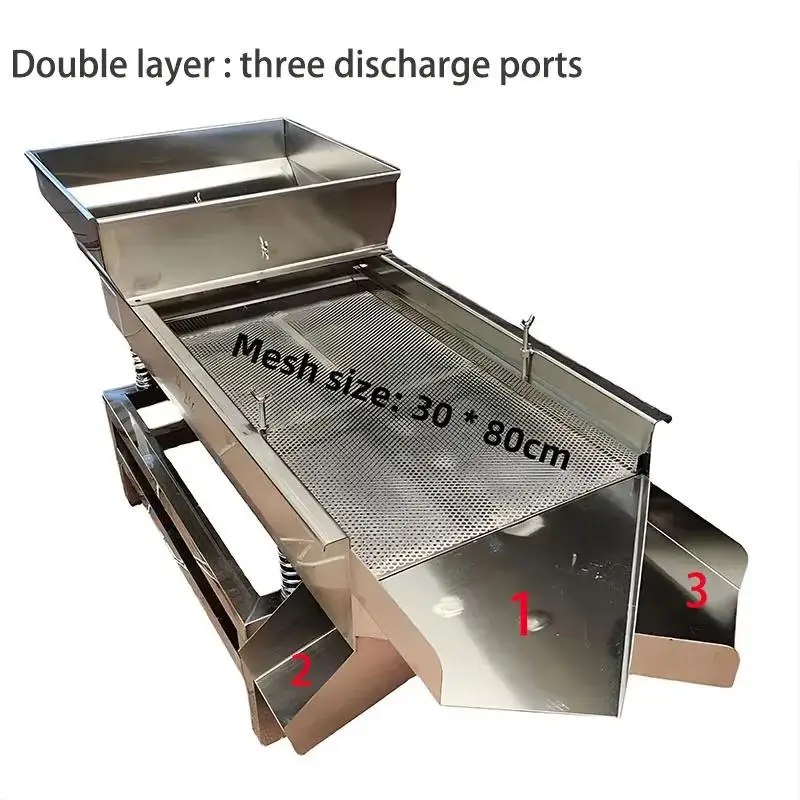 30*80 см однослойное и двухслойное сито из нержавеющей стали - Фотография_3