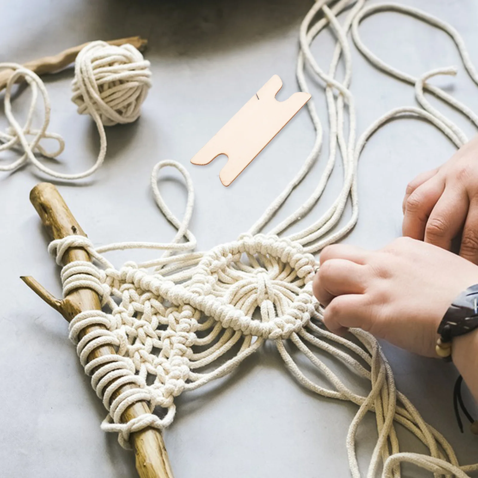 Деревянные палочки для плетения - Фотография_2