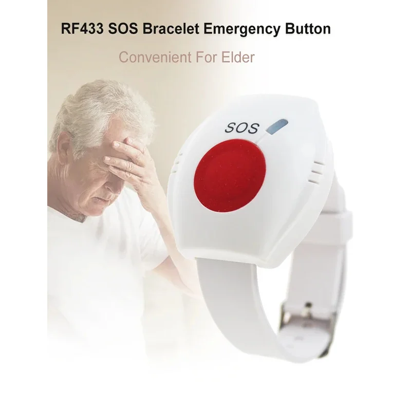 Тревожная кнопка rf 433 мгц браслет - Фотография_3