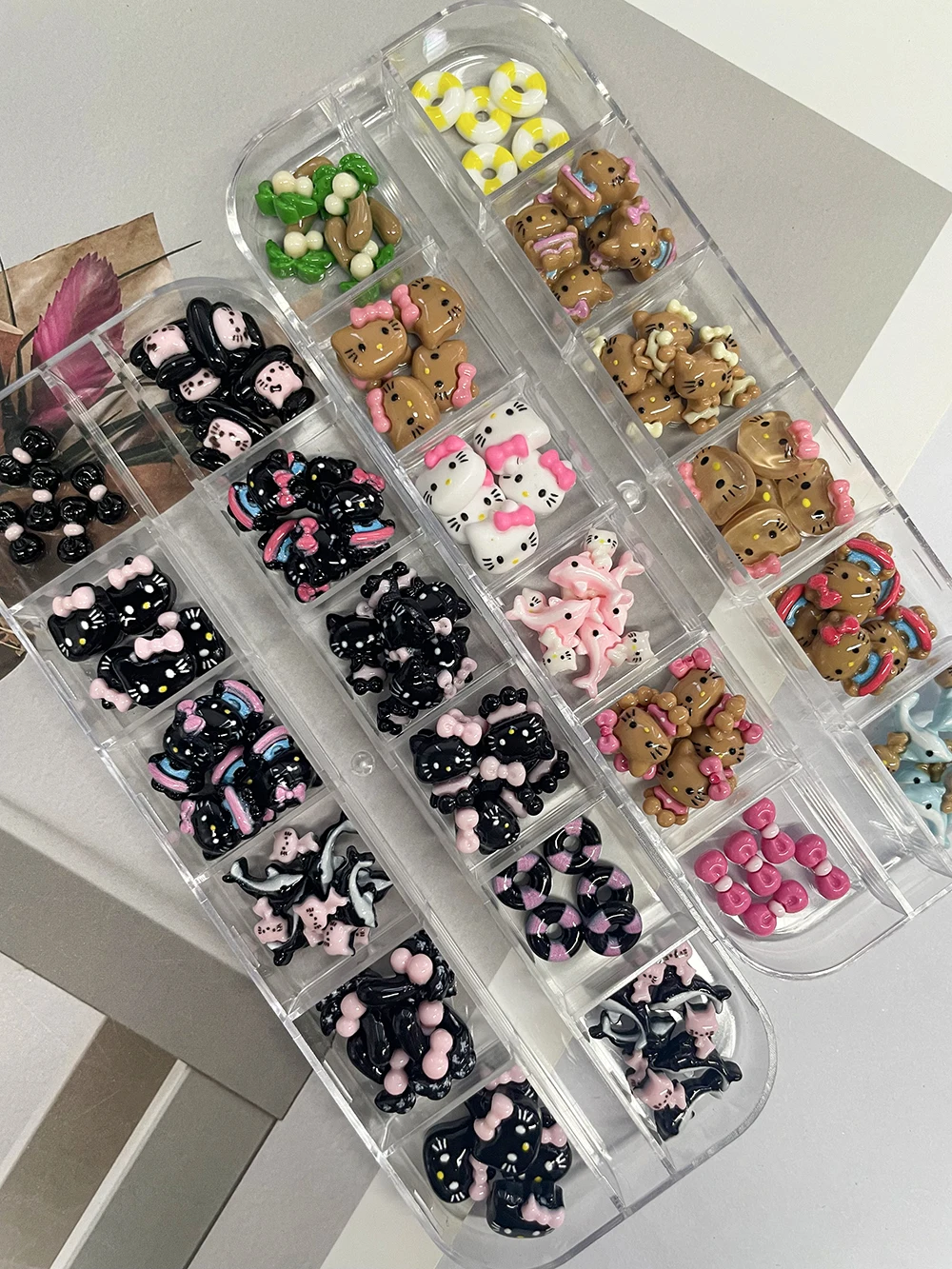 Sanrio гавайи черная кожа hellokitty - Фотография_2