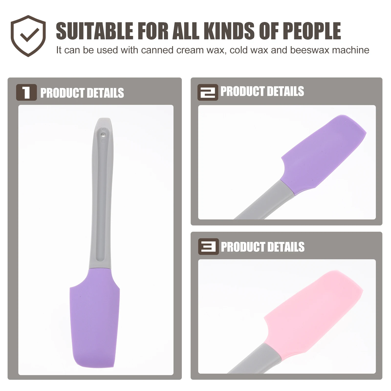 Силиконовые скребковые палочки для воска - Фотография_3