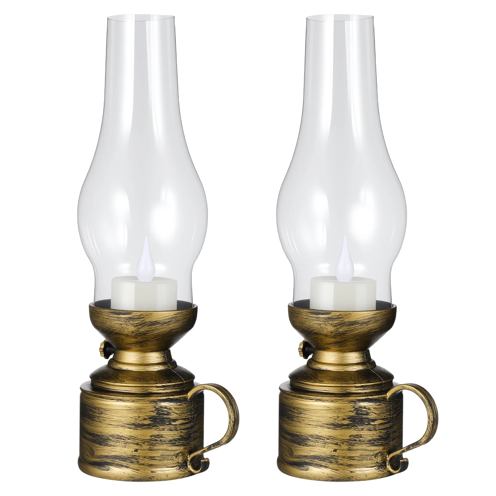 Ретро лампа, светодиодный винтажный фонарь - Фотография_2