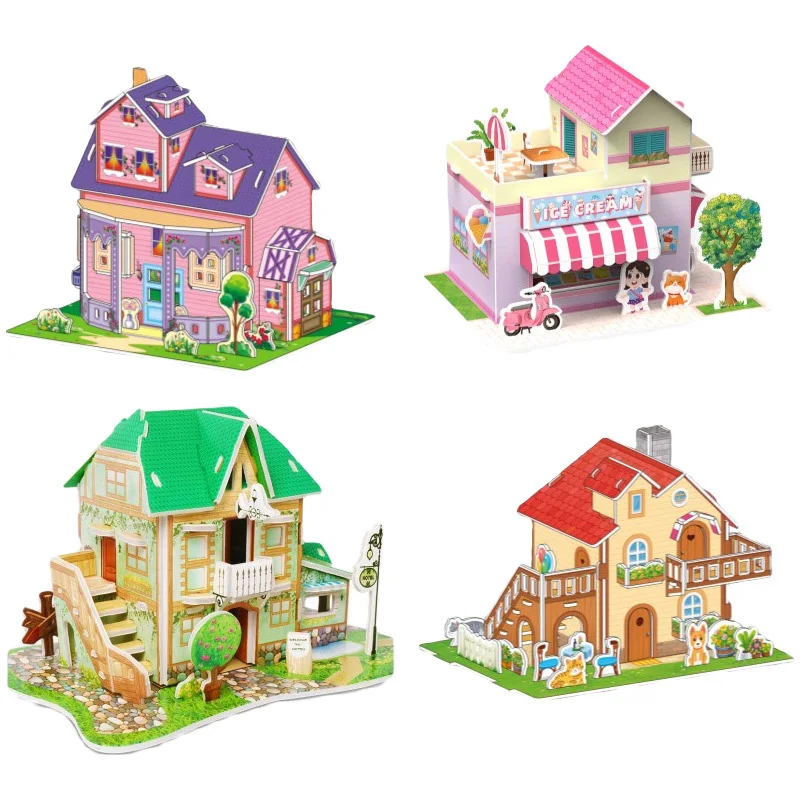 Мультяшная трехмерная головоломка