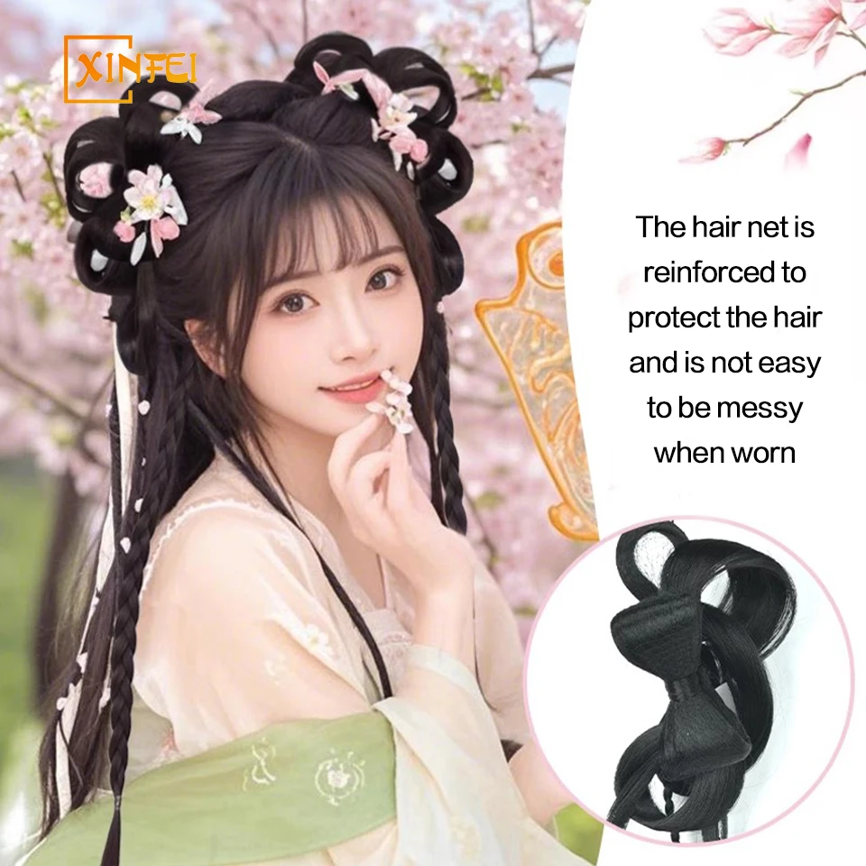 Синтетический парик xinfei hanfu - Фотография_4
