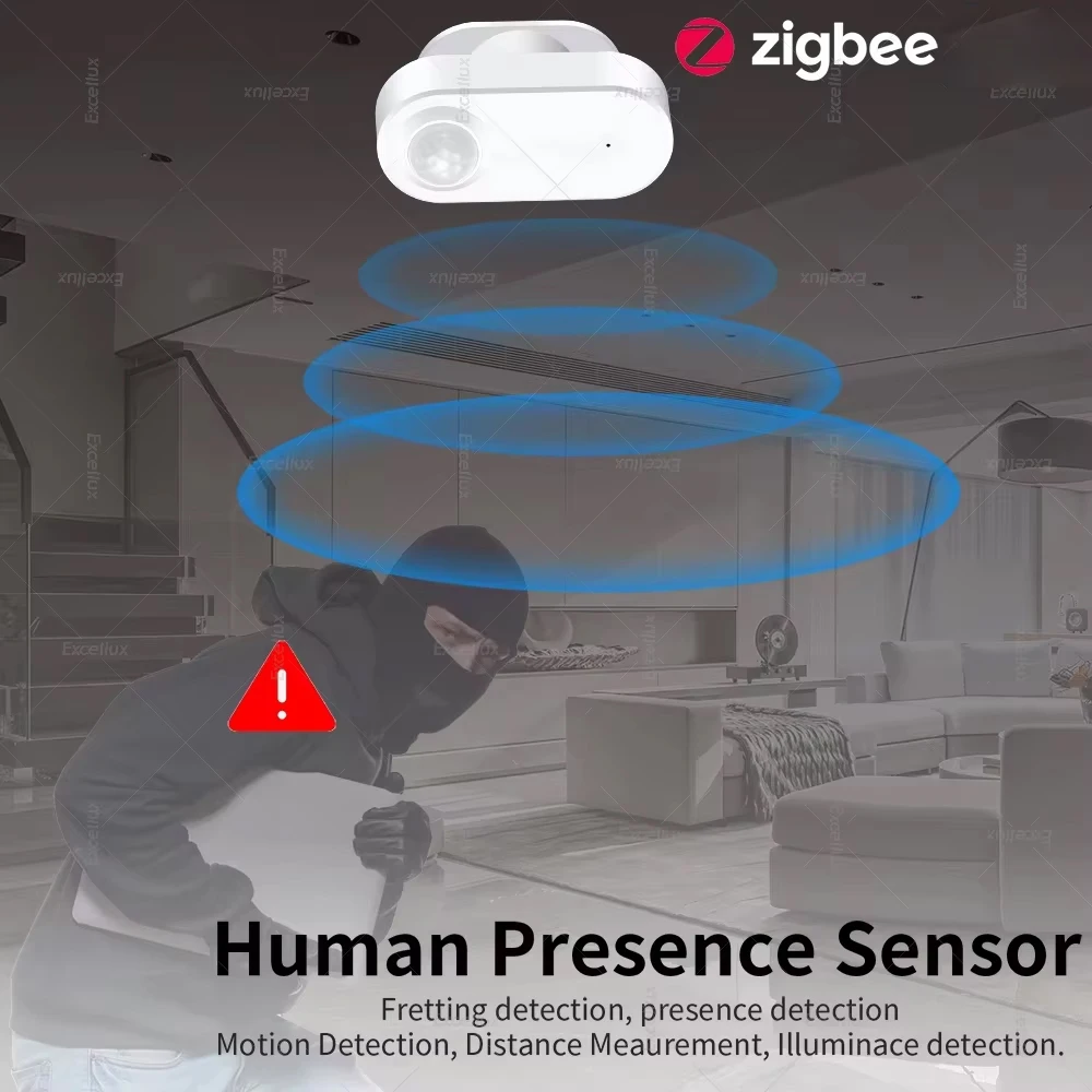 24g zigbee датчик присутствия человека - Фотография_5