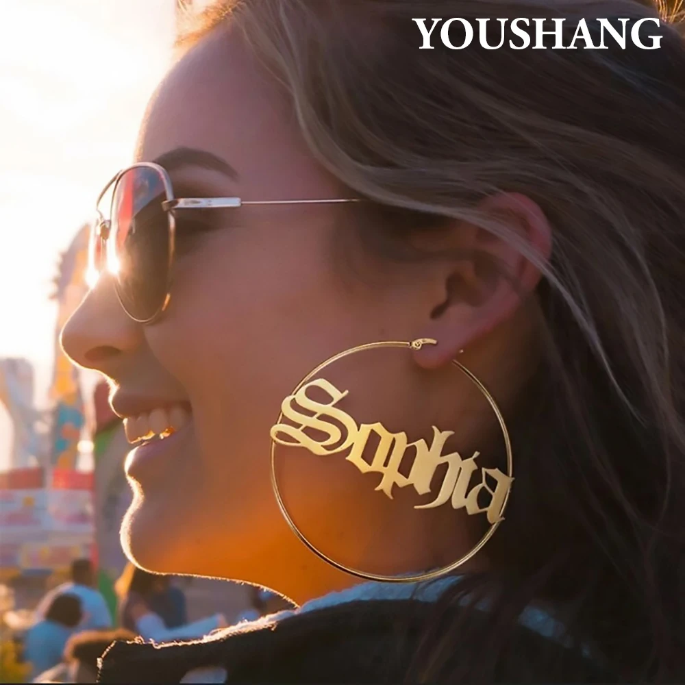 Youshang персонализированные серьги - Фотография_6