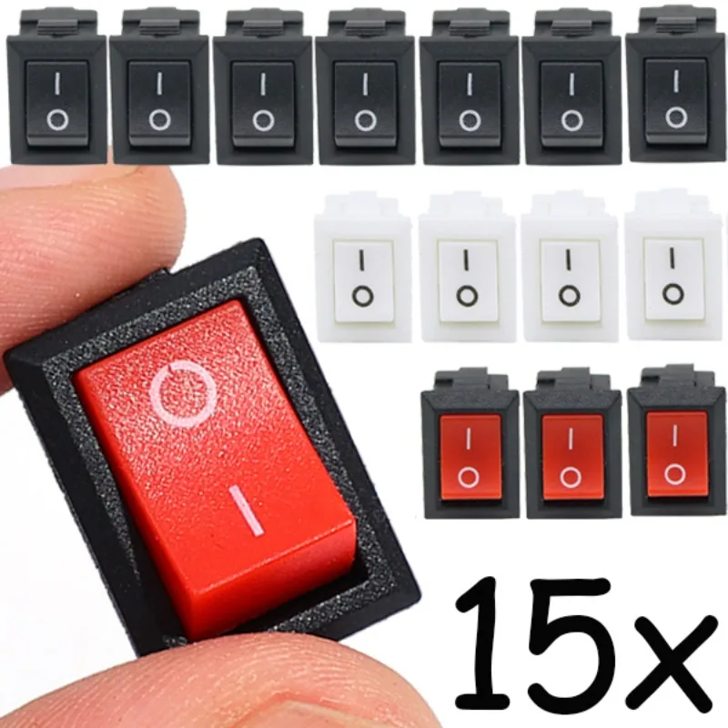 Кнопочный переключатель 21x15 мм