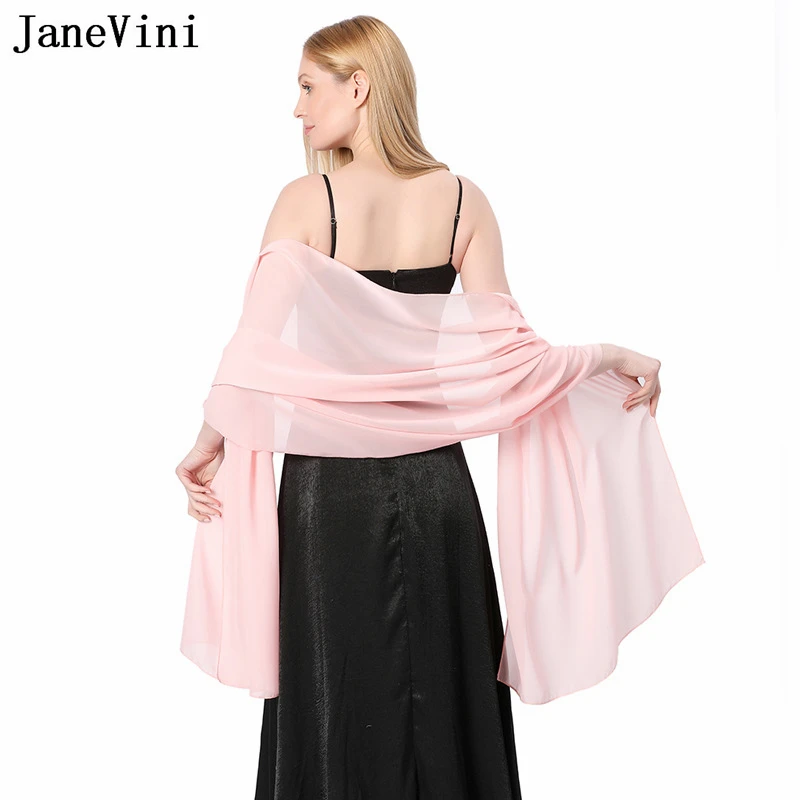Janevini элегантное розовое шифоновое болеро для невесты