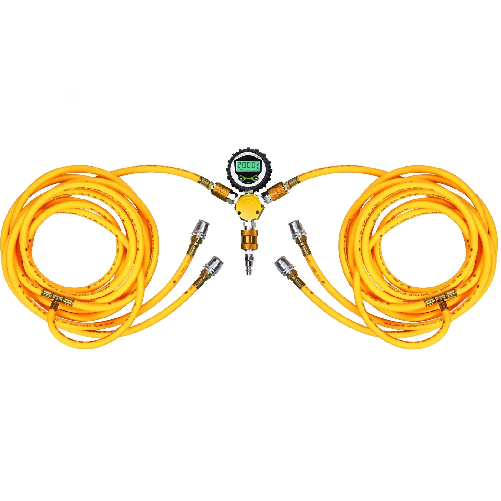 Offroad 4*4 4-комплект системы накачивания шин с цифровым датчиком