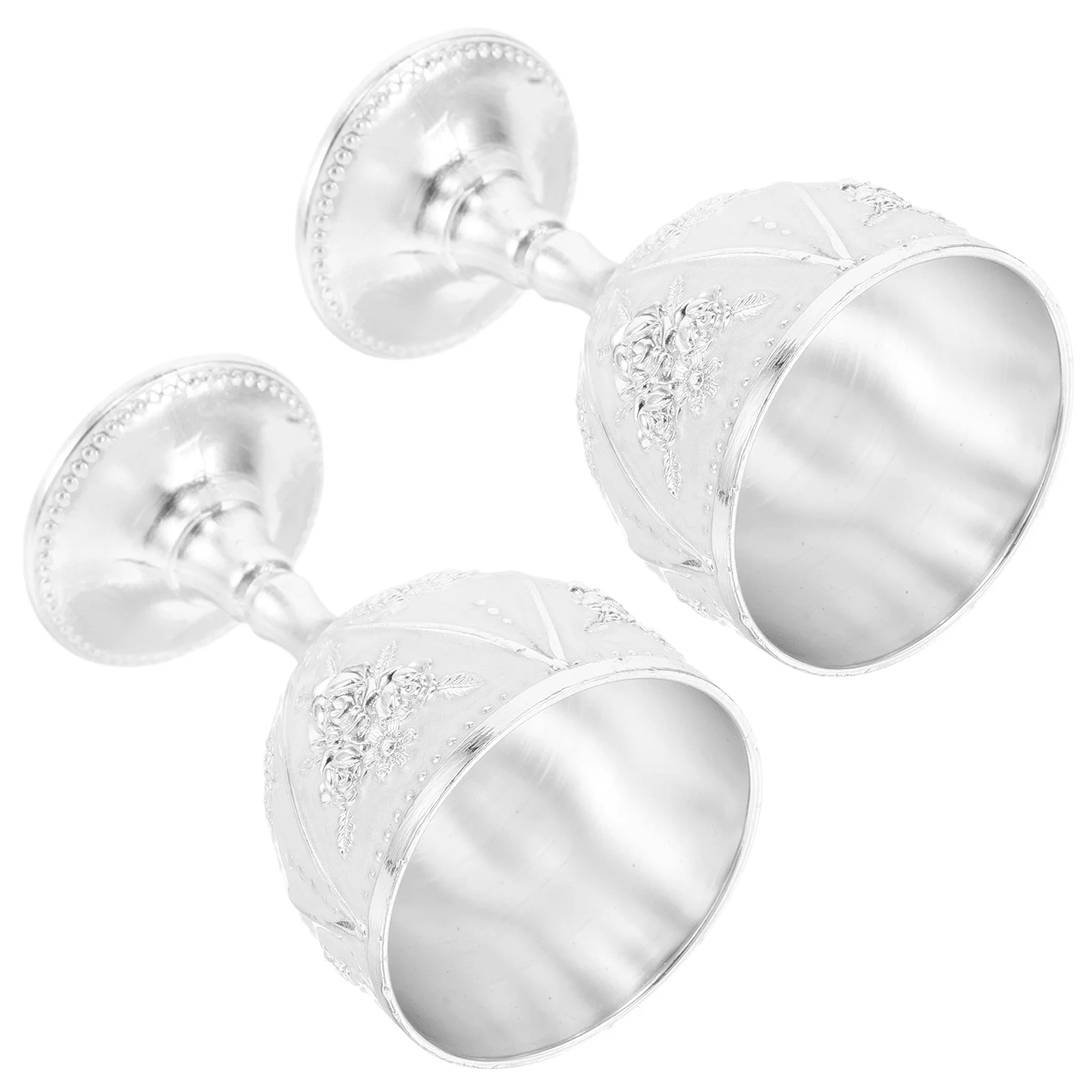 Нежные бокалы для вина в европейском стиле - Фотография_3