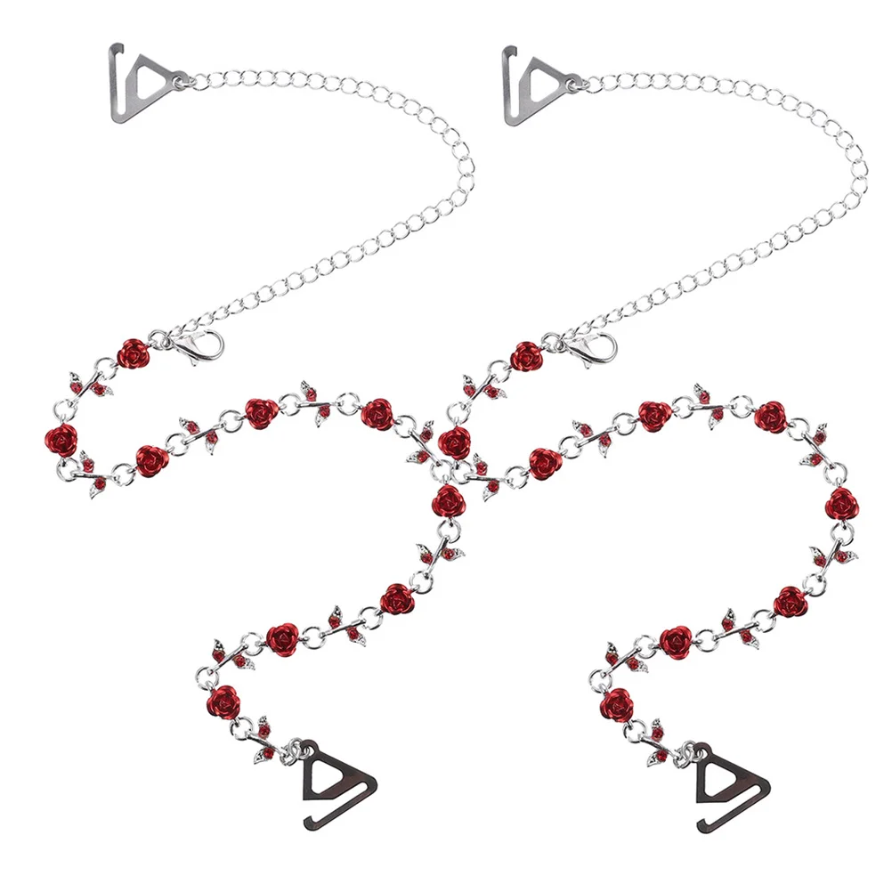 1 пара женских бретелей для бюстгальтера со стразами - Фотография_5