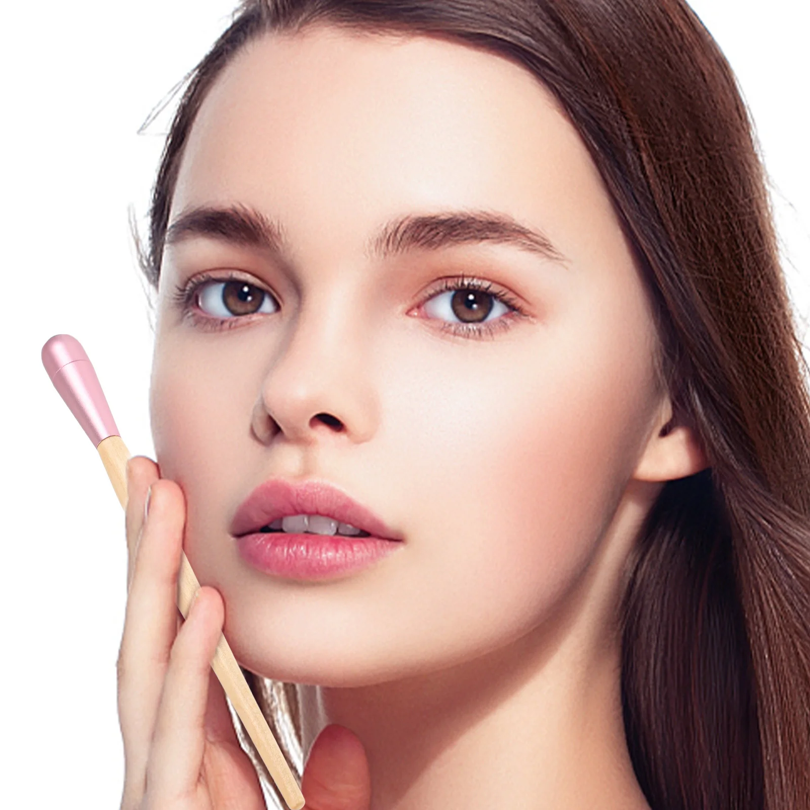 Нефритовый массажный ролик для лица для женщин - Фотография_3