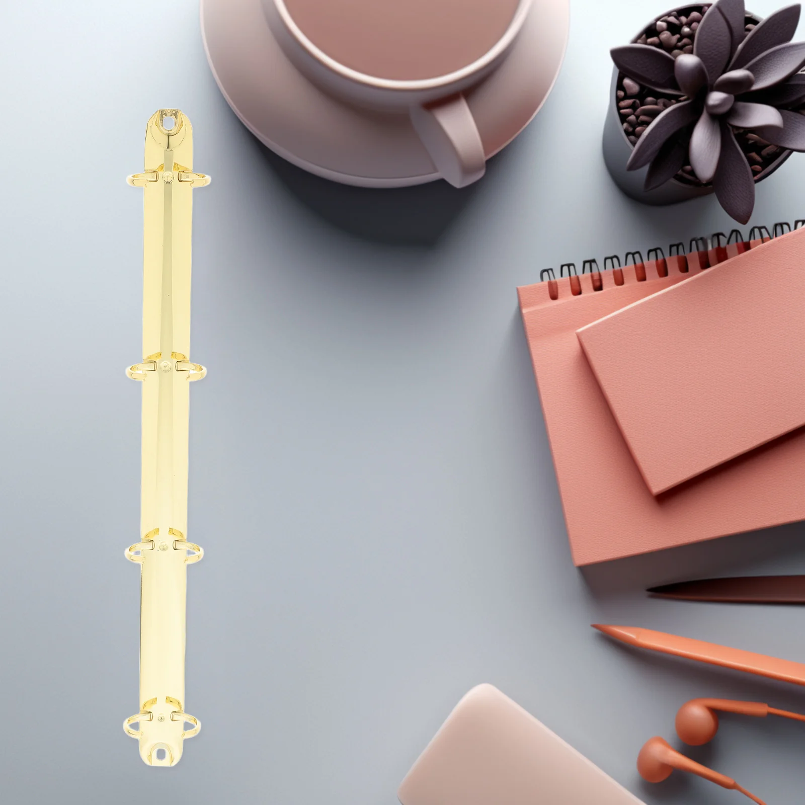 Металлический 4-кольцевой механизм для переплета формата а4 - Фотография_3