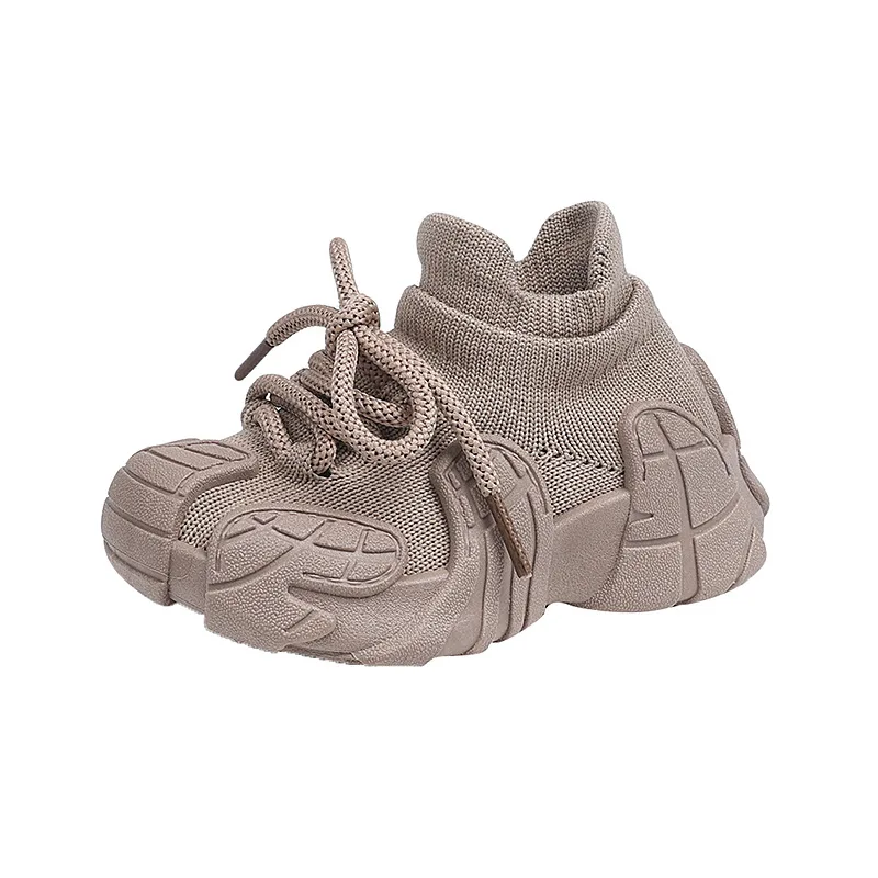 Модная однотонная роскошная детская обувь - Фотография_5