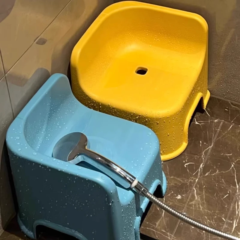 Современный простой табурет для душа - Фотография_4