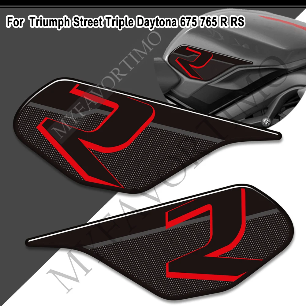 Наклейки для мотоцикла triumph street triple daytona 675 765 r rs - Фотография_5