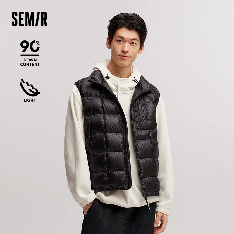 Мужской пуховый жилет semir