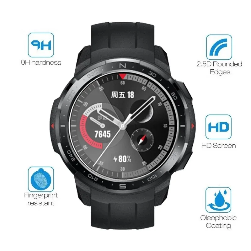 Защитное стекло для honor watch gs pro/honor magic watch 2 - Фотография_2
