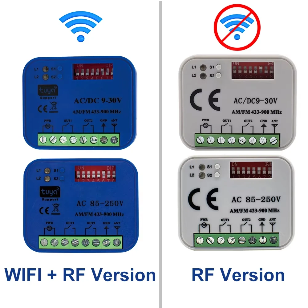 2ch 433-868 мгц устройство открывания - Фотография_5