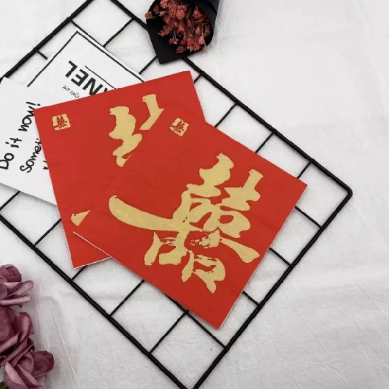 2 слоя, 33 см, китайские свадебные бумажные салфетки - Фотография_4