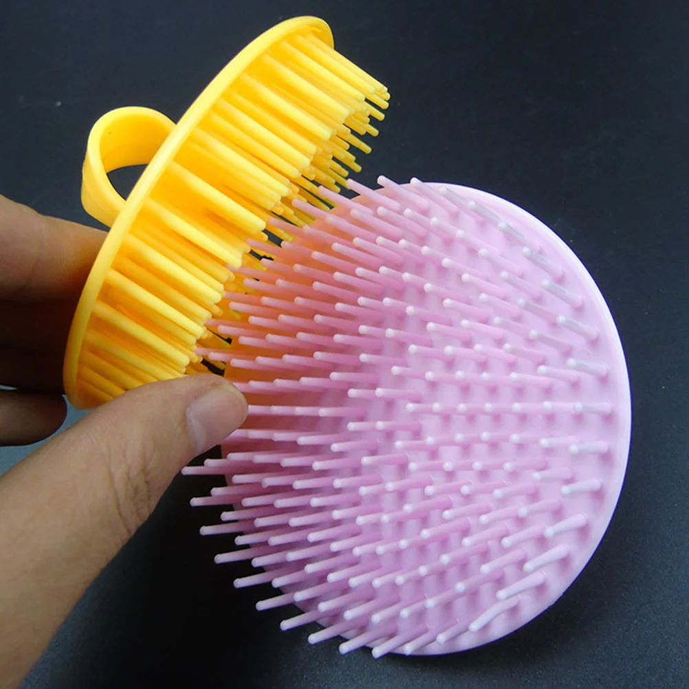 Щетка для массажа кожи головы для расчески из смолы для распутывания узлов - Фотография_5