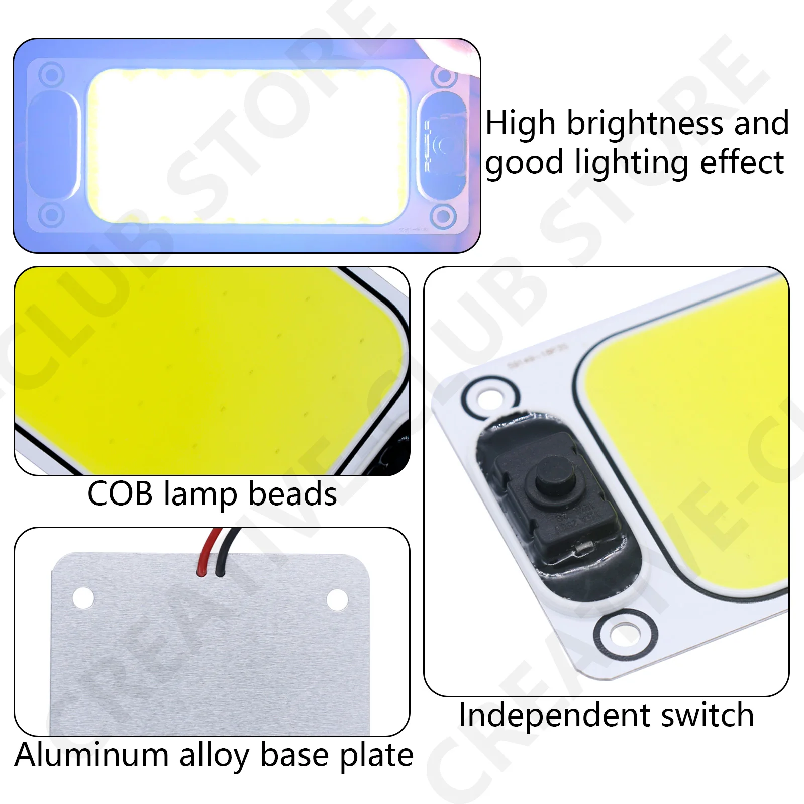 Светодиодный cob 12 в 24 в для - Фотография_4