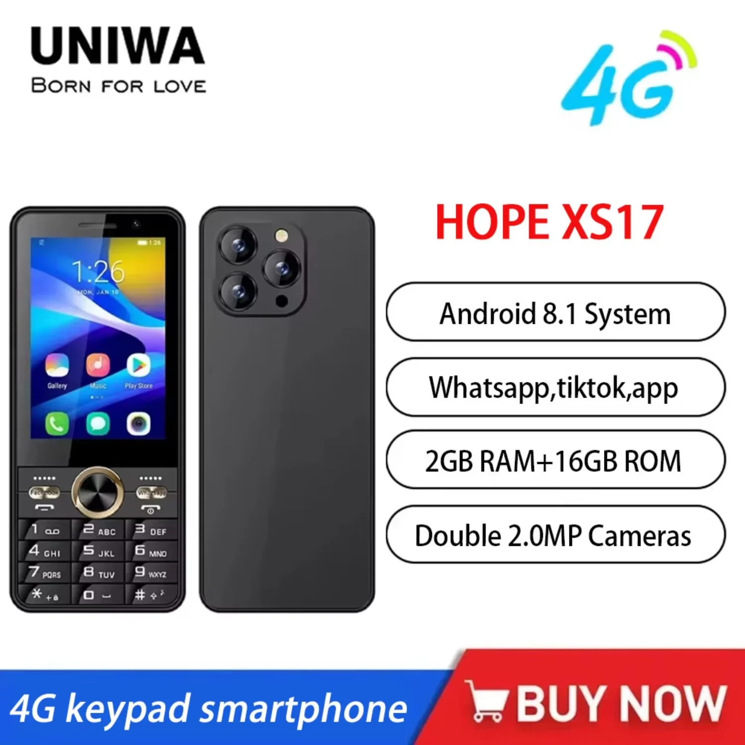 Uniwa hope xs17 4g 3