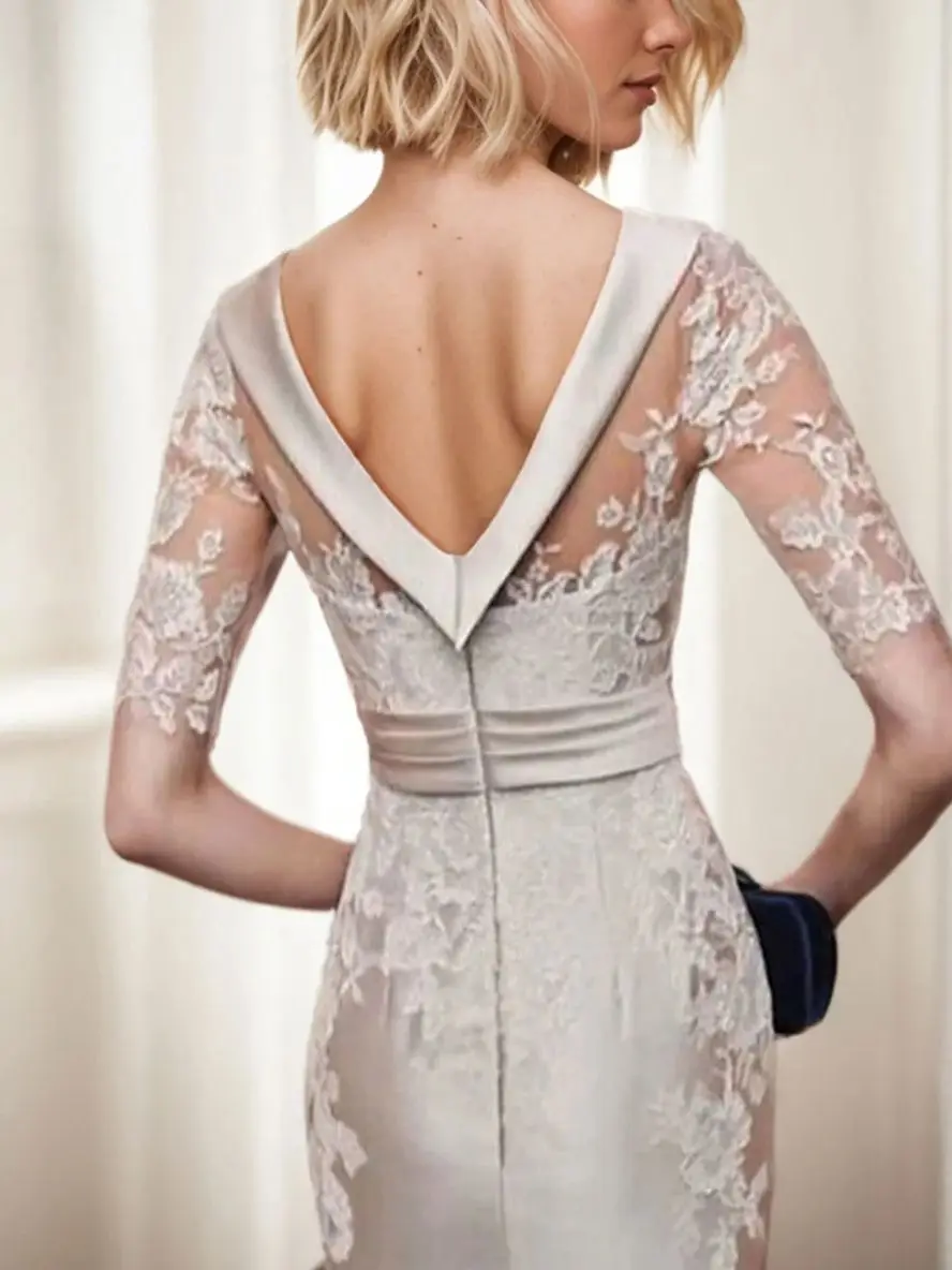 Элегантное классическое платье-футляр - Фотография_2