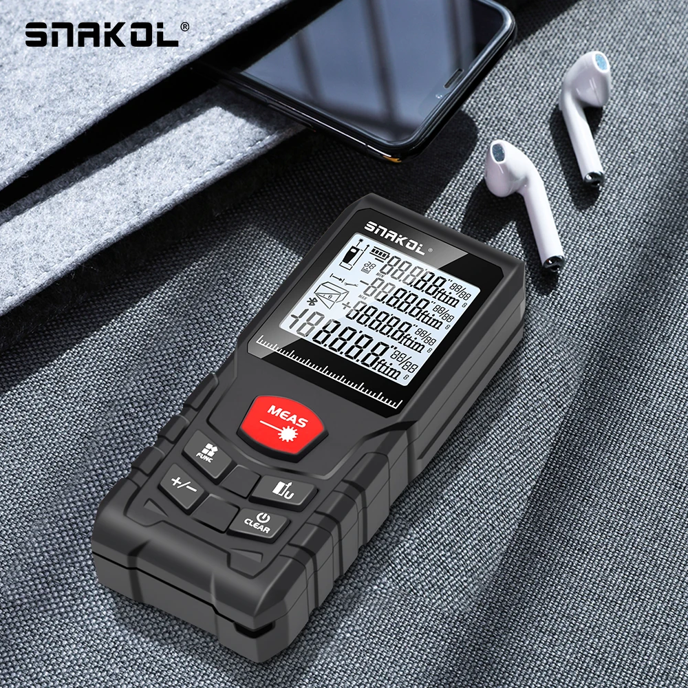 Лазерная рулетка snakol 50 м/70 м/100 м/120 м - Фотография_2