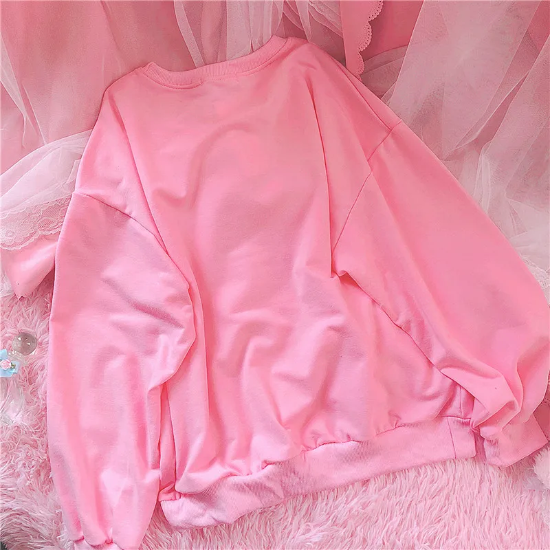 S-3xl harajuku kawaii толстовка - Фотография_4