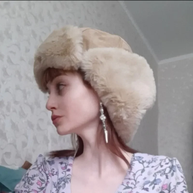 Зимняя шапка пилота