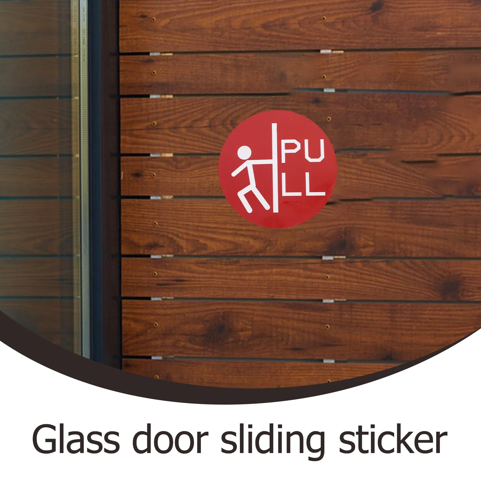 Наклейки безопасности для стеклянных дверей