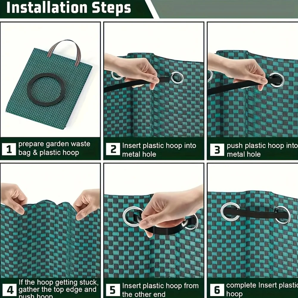 Мешки для садовых отходов из полипропилена — многоразовые - Фотография_5